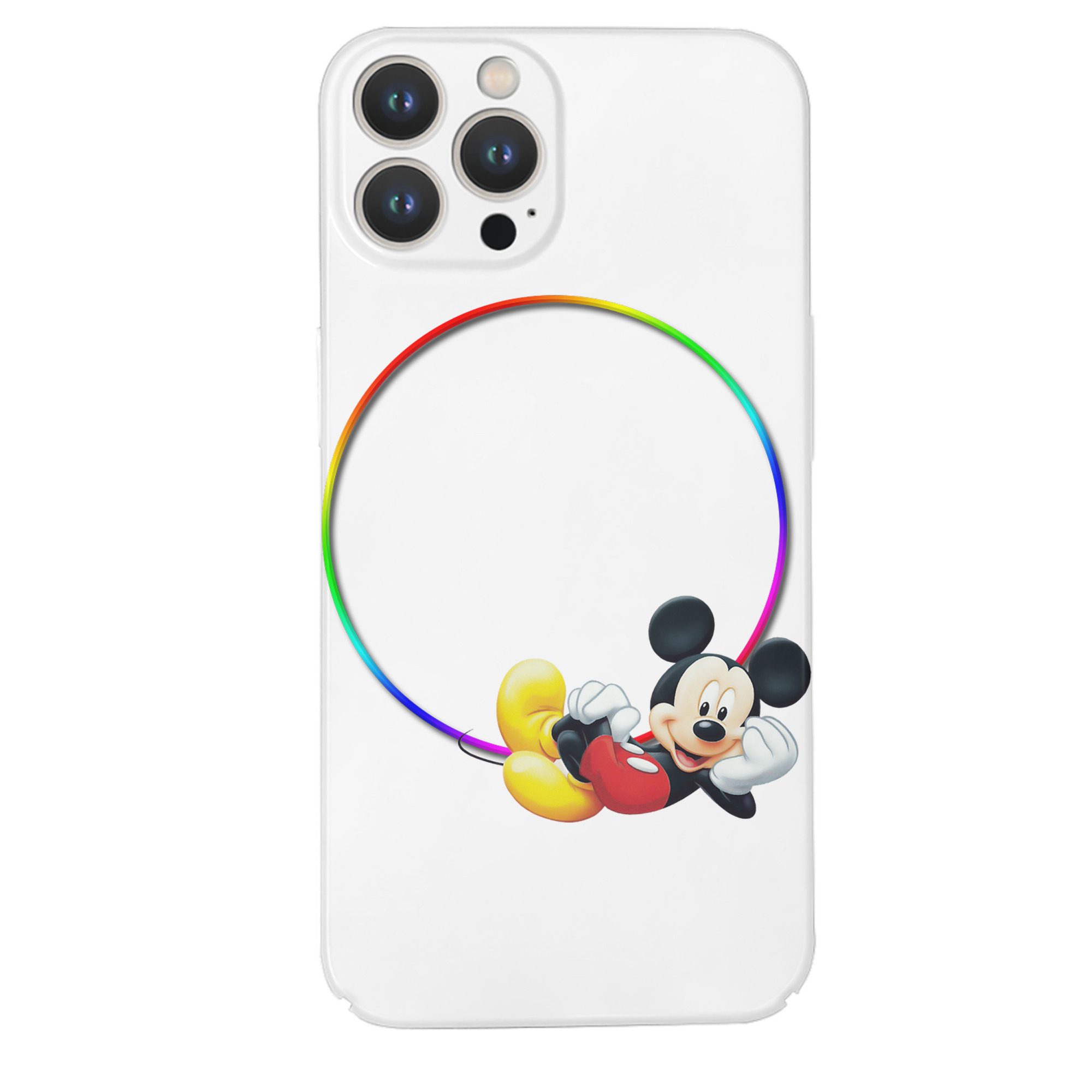 （画像用） ミッキーマウス Mickey Mouse 【iPhone 14シリーズ対応】ハードケース